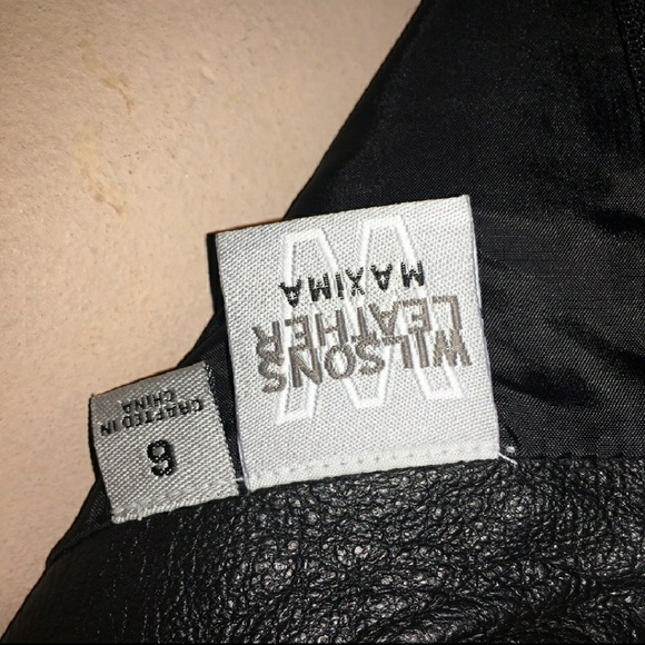 100% Leather Mini Skirt NWOT - Picture 6 of 6